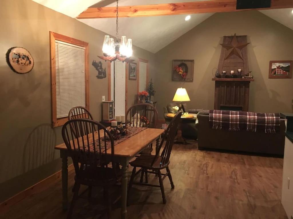 Gas Fireplace, Firepit, And Cedar Adirondack Chair Spencer Екстериор снимка