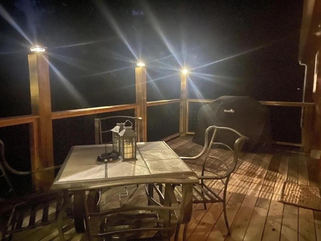 Gas Fireplace, Firepit, And Cedar Adirondack Chair Spencer Екстериор снимка