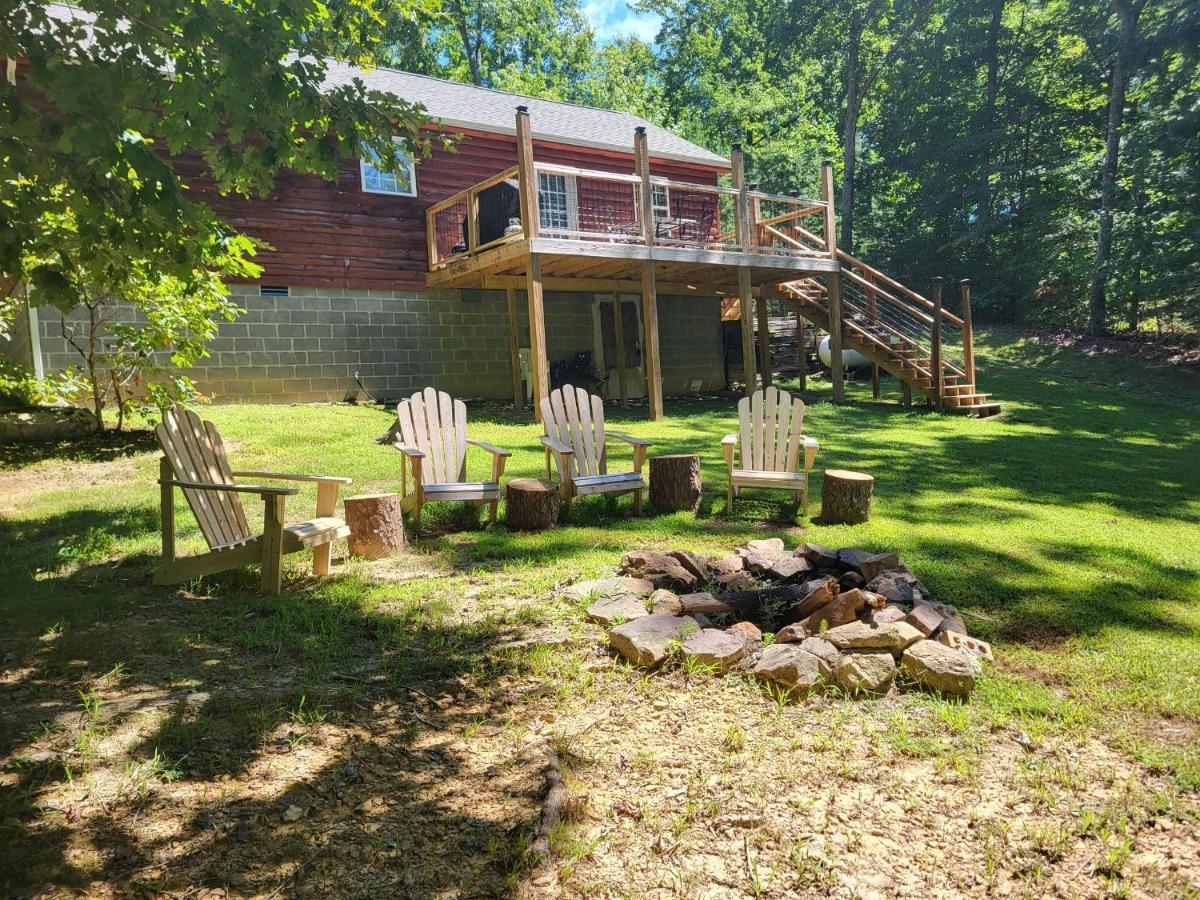 Gas Fireplace, Firepit, And Cedar Adirondack Chair Spencer Екстериор снимка